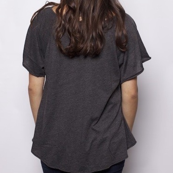 Wildfox Dark Grey Chandelier Graphic Tee - Picture 4 of 11